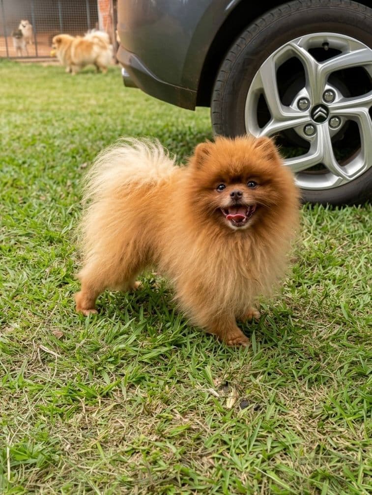 Spitz Alemão do plantel Ágape 4